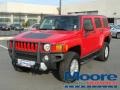 2009 Victory Red Hummer H3   photo #1