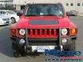 2009 Victory Red Hummer H3   photo #2