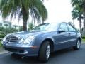 Platinum Blue Metallic 2004 Mercedes-Benz E 320 4Matic Sedan Exterior
