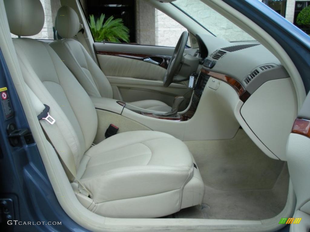 Stone Interior 2004 Mercedes-Benz E 320 4Matic Sedan Photo #47853449