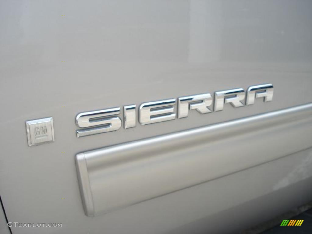 2008 GMC Sierra 1500 SLE Crew Cab 4x4 Marks and Logos Photo #47853989