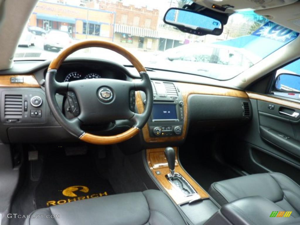 2009 Cadillac DTS Platinum Edition Ebony Dashboard Photo #47854361