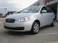 2010 Platinum Silver Hyundai Accent GLS 4 Door  photo #7