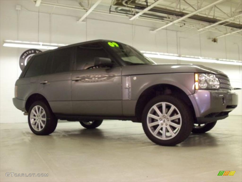 2009 Range Rover Supercharged - Stornoway Grey Metallic / Jet Black/Jet Black photo #3