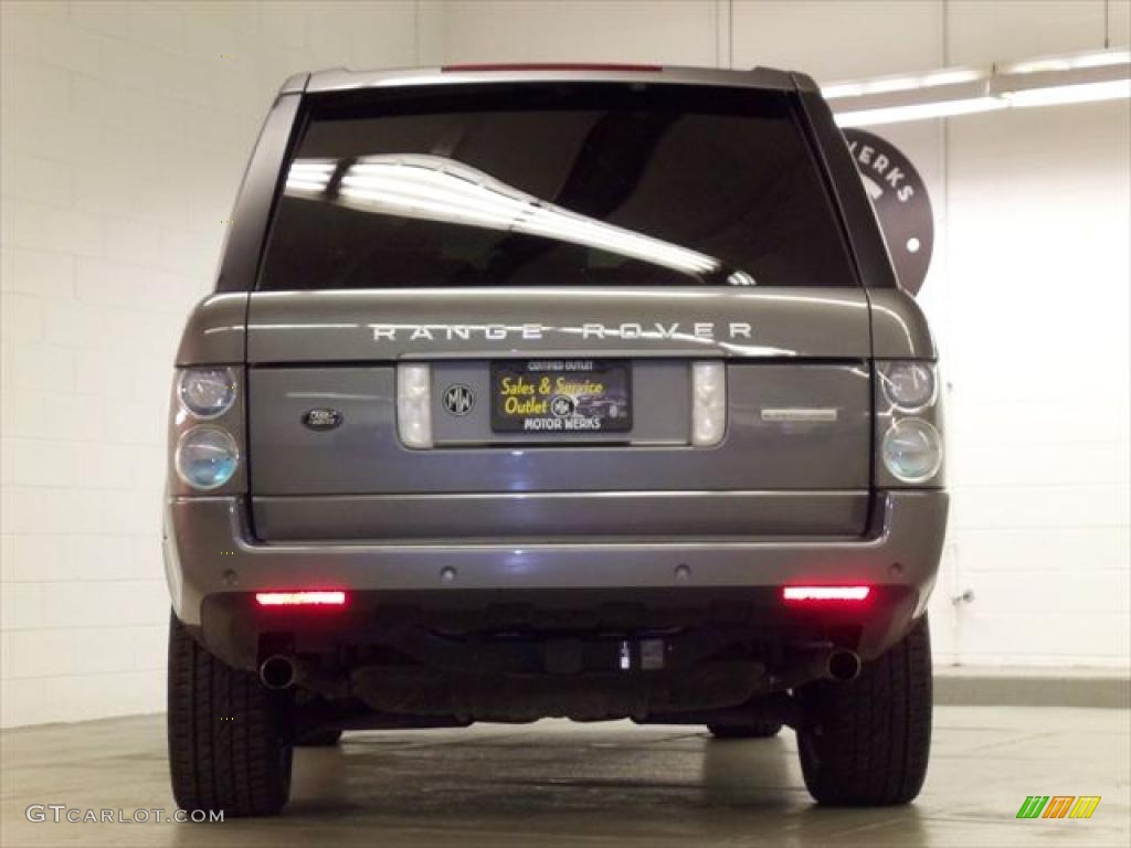 2009 Range Rover Supercharged - Stornoway Grey Metallic / Jet Black/Jet Black photo #8