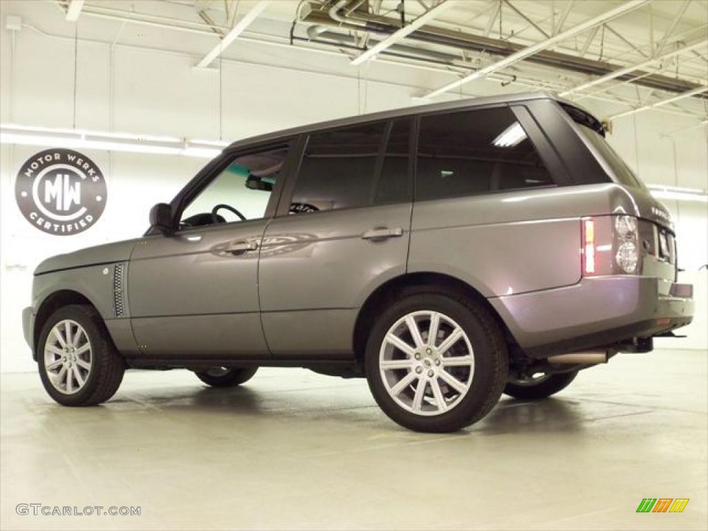 2009 Range Rover Supercharged - Stornoway Grey Metallic / Jet Black/Jet Black photo #9