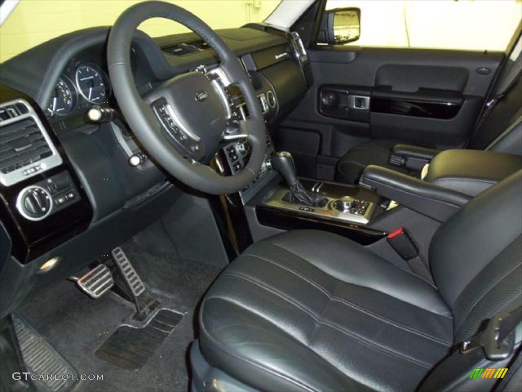 2009 Range Rover Supercharged - Stornoway Grey Metallic / Jet Black/Jet Black photo #12