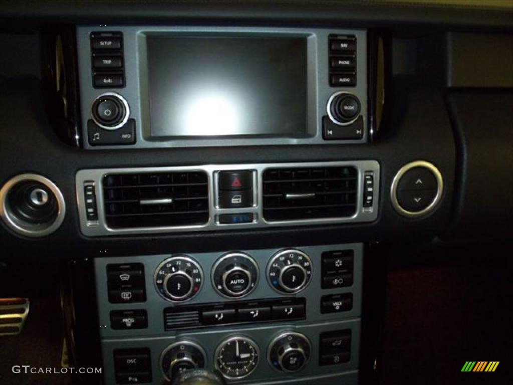 2009 Range Rover Supercharged - Stornoway Grey Metallic / Jet Black/Jet Black photo #16