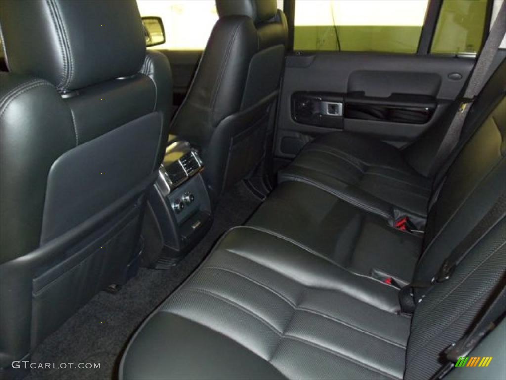 2009 Range Rover Supercharged - Stornoway Grey Metallic / Jet Black/Jet Black photo #20