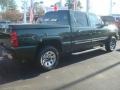 2006 Dark Green Metallic Chevrolet Silverado 1500 LS Crew Cab  photo #3