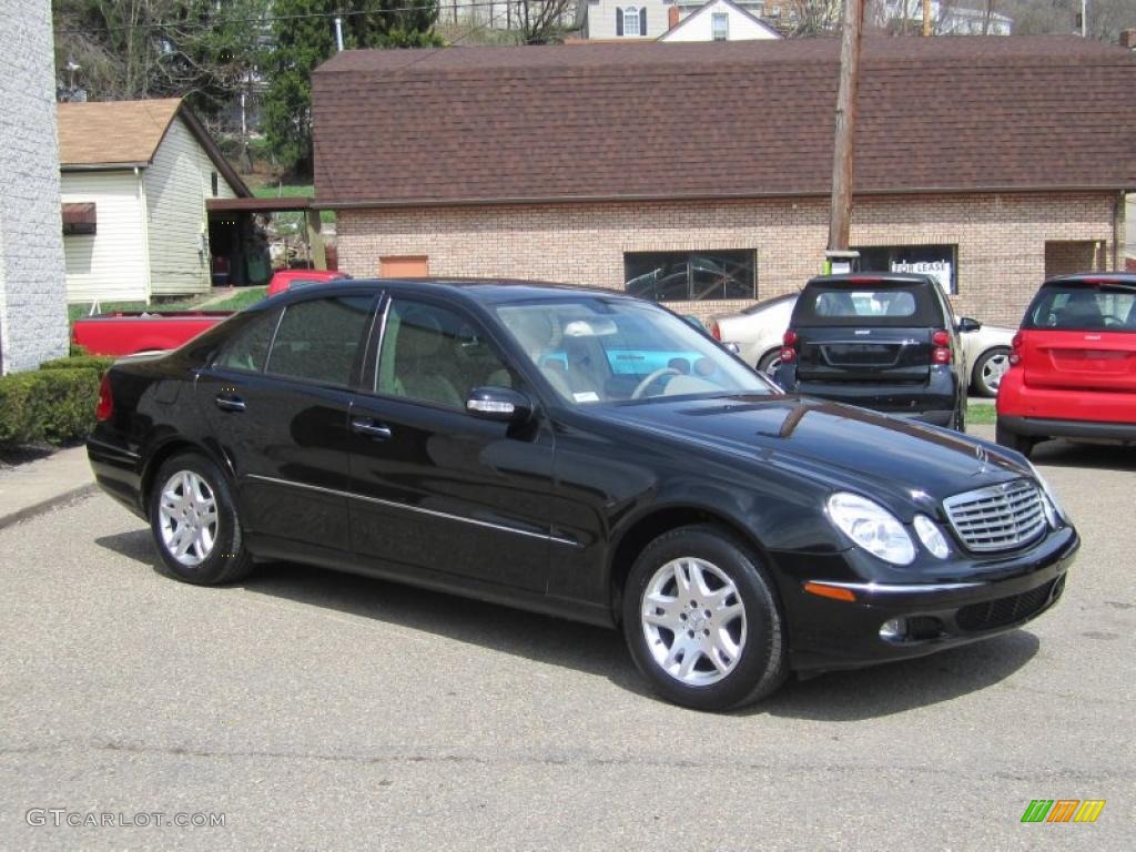 Black 2005 Mercedes-Benz E 320 CDI Sedan Exterior Photo #47859148