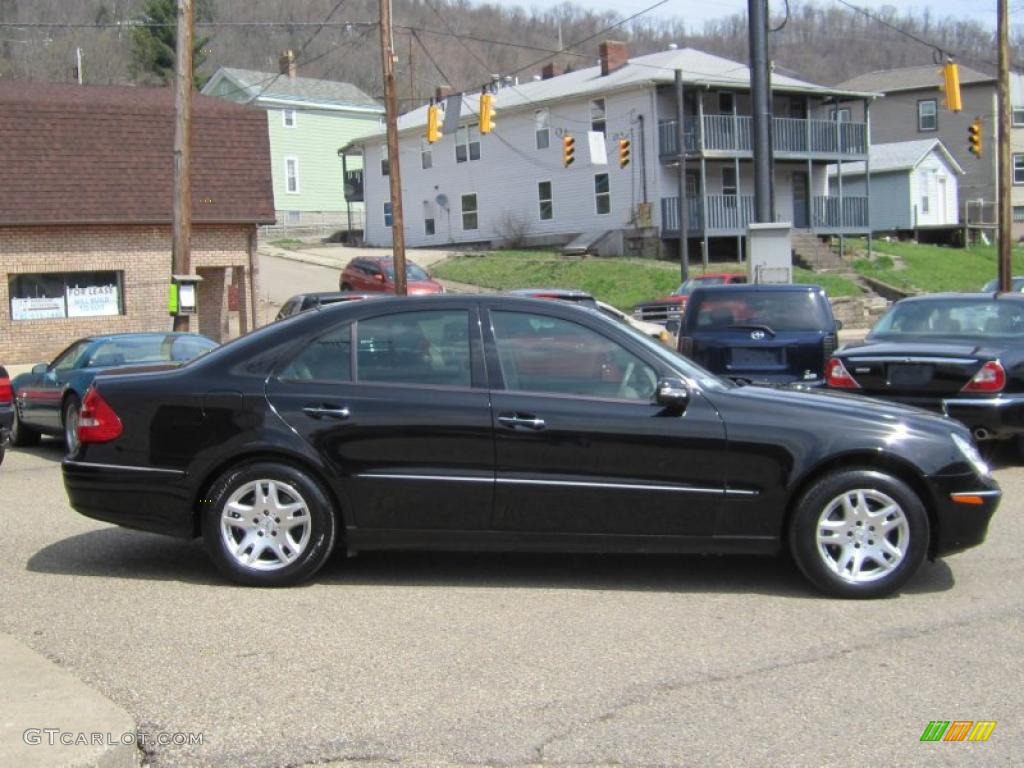 Black 2005 Mercedes-Benz E 320 CDI Sedan Exterior Photo #47859166