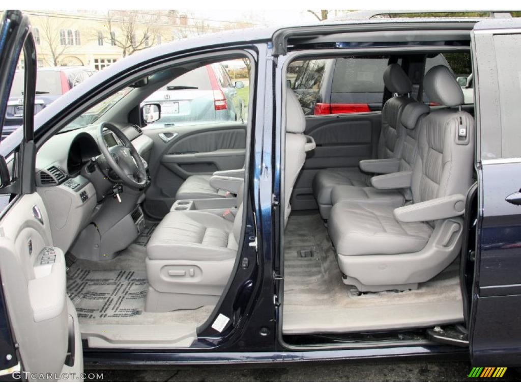 Gray Interior 2008 Honda Odyssey Touring Photo #47859427