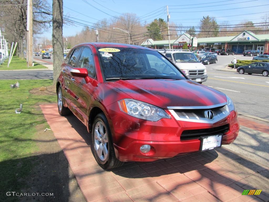 2008 RDX  - Moroccan Red Pearl / Ebony photo #3