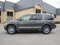 Silver Graphite Gray 2008 Infiniti QX 56 Exterior