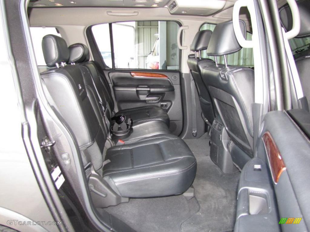 Charcoal Interior 2008 Infiniti QX 56 Photo #47862811