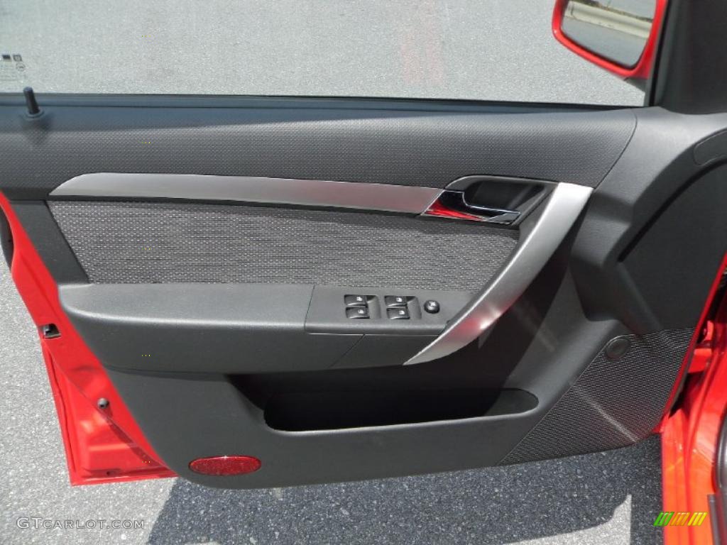 2009 Pontiac G3 Standard G3 Model Charcoal Door Panel Photo #47864086