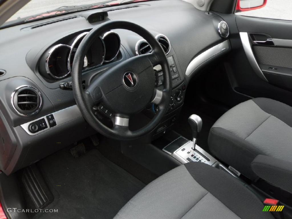 Charcoal Interior 2009 Pontiac G3 Standard G3 Model Photo #47864221