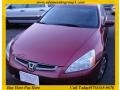 2003 Redondo Red Pearl Honda Accord EX V6 Sedan  photo #1