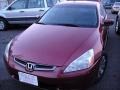 2003 Redondo Red Pearl Honda Accord EX V6 Sedan  photo #2