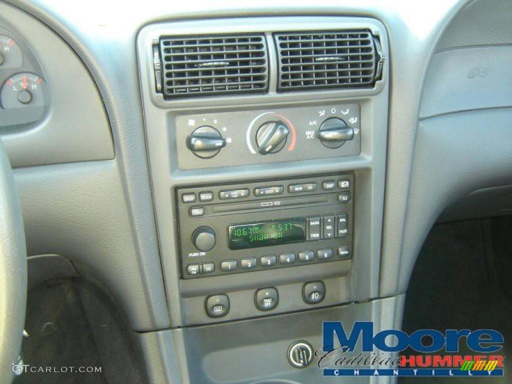 2002 Mustang GT Convertible - Oxford White / Dark Charcoal photo #19