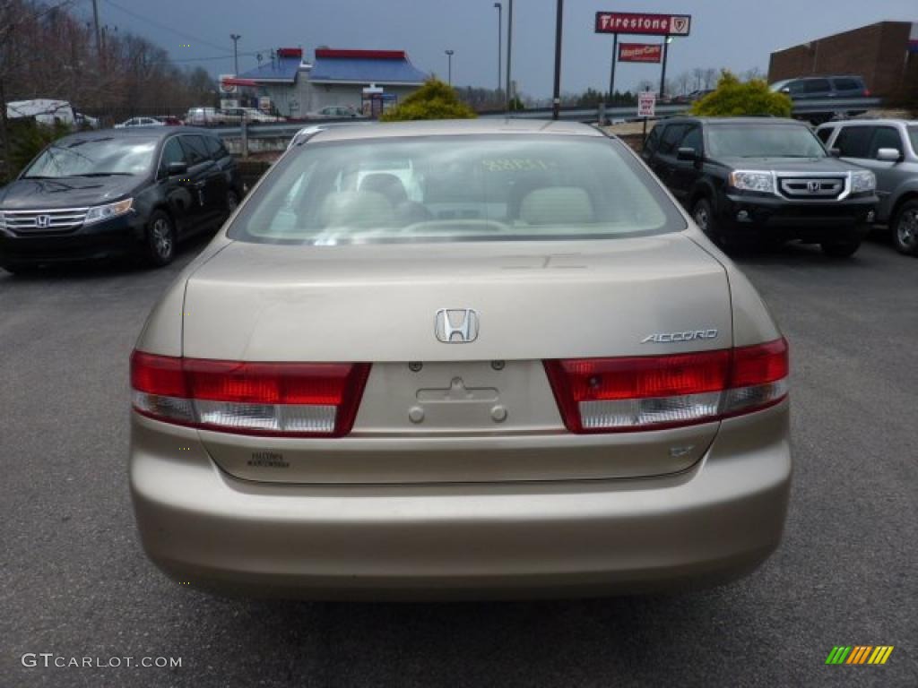2003 Accord EX Sedan - Desert Mist Metallic / Ivory photo #3