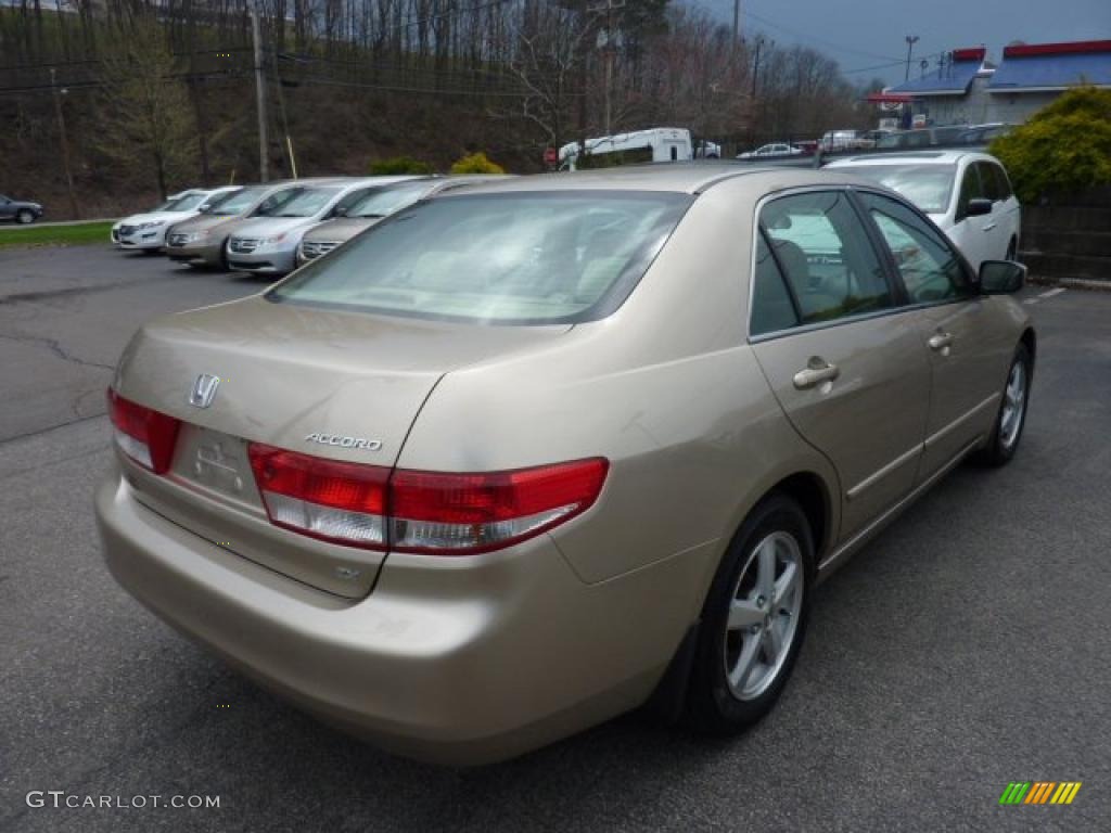 2003 Accord EX Sedan - Desert Mist Metallic / Ivory photo #4