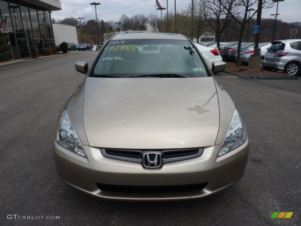 2003 Accord EX Sedan - Desert Mist Metallic / Ivory photo #6