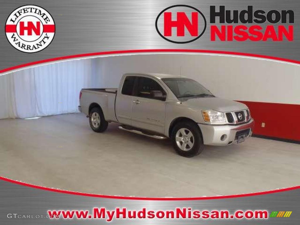 Radiant Silver Nissan Titan