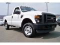 Oxford White 2008 Ford F250 Super Duty XL Regular Cab 4x4 Exterior