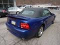 2004 Sonic Blue Metallic Ford Mustang GT Convertible  photo #2