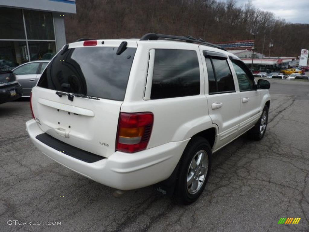 2004 Grand Cherokee Limited 4x4 - Stone White / Taupe photo #2