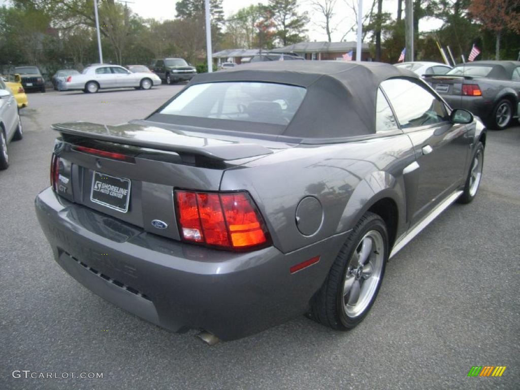 2003 Mustang GT Convertible - Dark Shadow Grey Metallic / Dark Charcoal photo #5