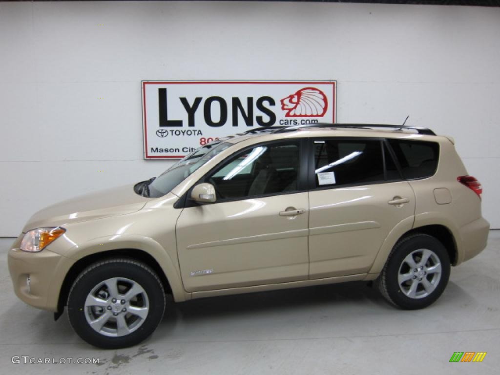 2011 RAV4 V6 Limited 4WD - Sandy Beach Metallic / Sand Beige photo #1