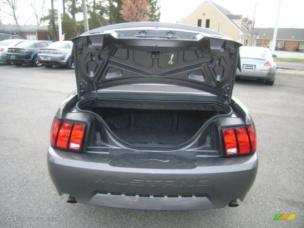2003 Mustang GT Convertible - Dark Shadow Grey Metallic / Dark Charcoal photo #10