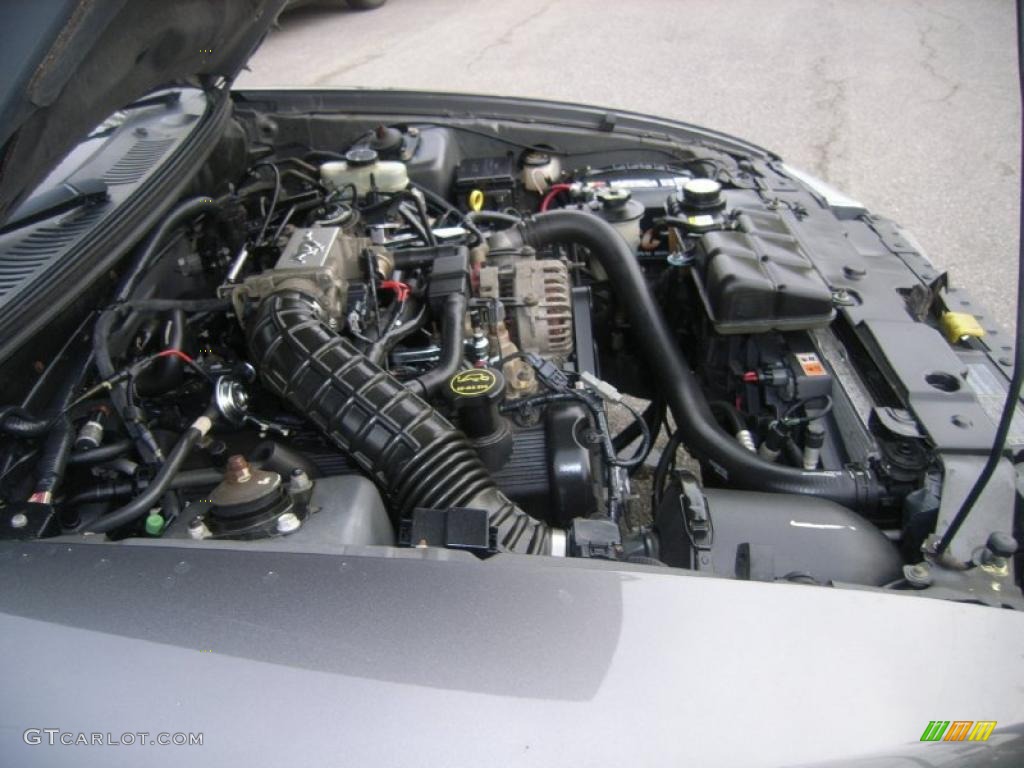 2003 Mustang GT Convertible - Dark Shadow Grey Metallic / Dark Charcoal photo #12