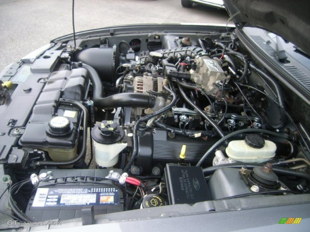2003 Ford Mustang GT Convertible 4.6 Liter SOHC 16-Valve V8 Engine Photo #47872814