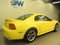 2003 Zinc Yellow Ford Mustang GT Coupe  photo #3