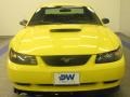 2003 Zinc Yellow Ford Mustang GT Coupe  photo #7