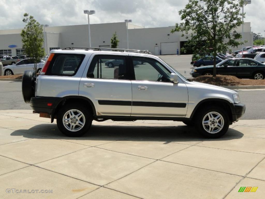 1999 CR-V EX 4WD - Sebring Silver Metallic / Charcoal photo #4