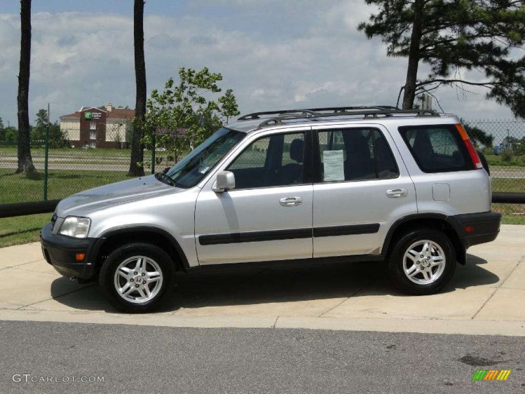 1999 CR-V EX 4WD - Sebring Silver Metallic / Charcoal photo #8