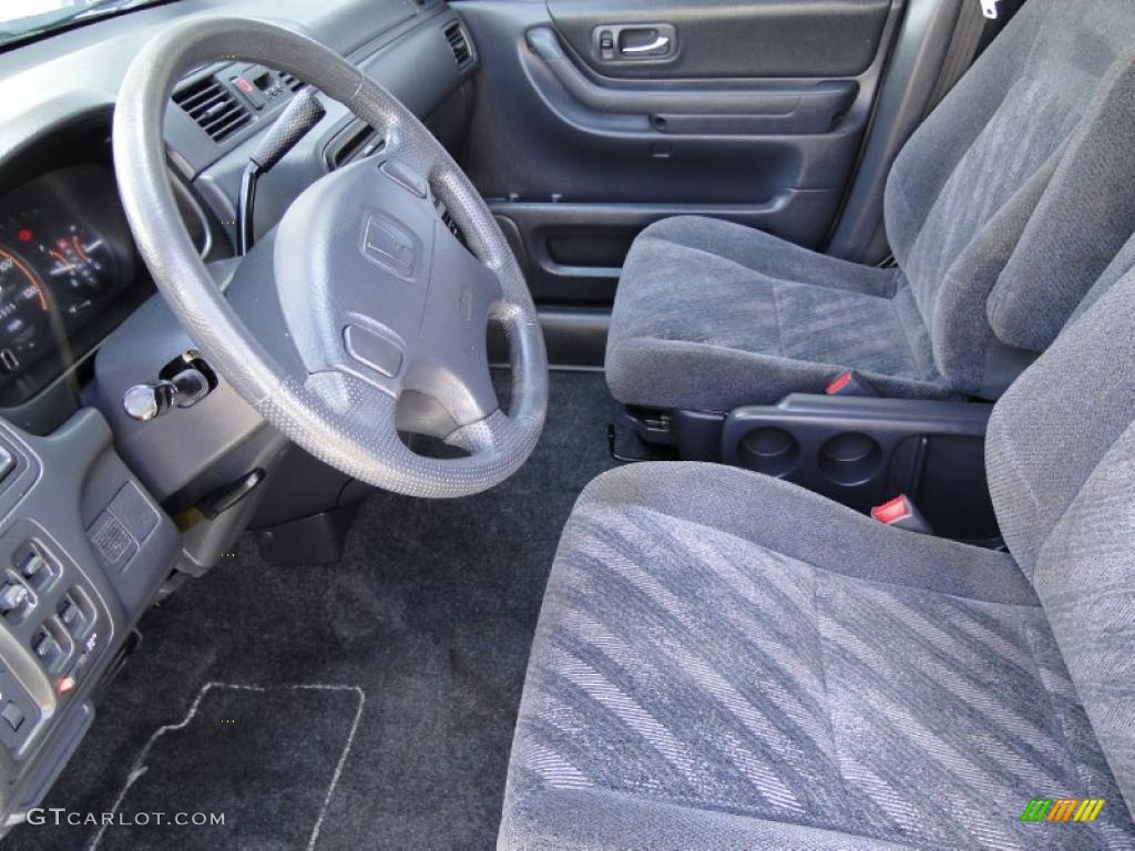 1999 CR-V EX 4WD - Sebring Silver Metallic / Charcoal photo #11