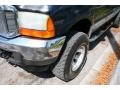 2001 True Blue Metallic Ford F350 Super Duty XLT SuperCab 4x4  photo #22