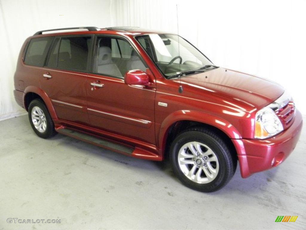 2004 XL7 EX 4x4 - Classic Red Pearl / Beige photo #1