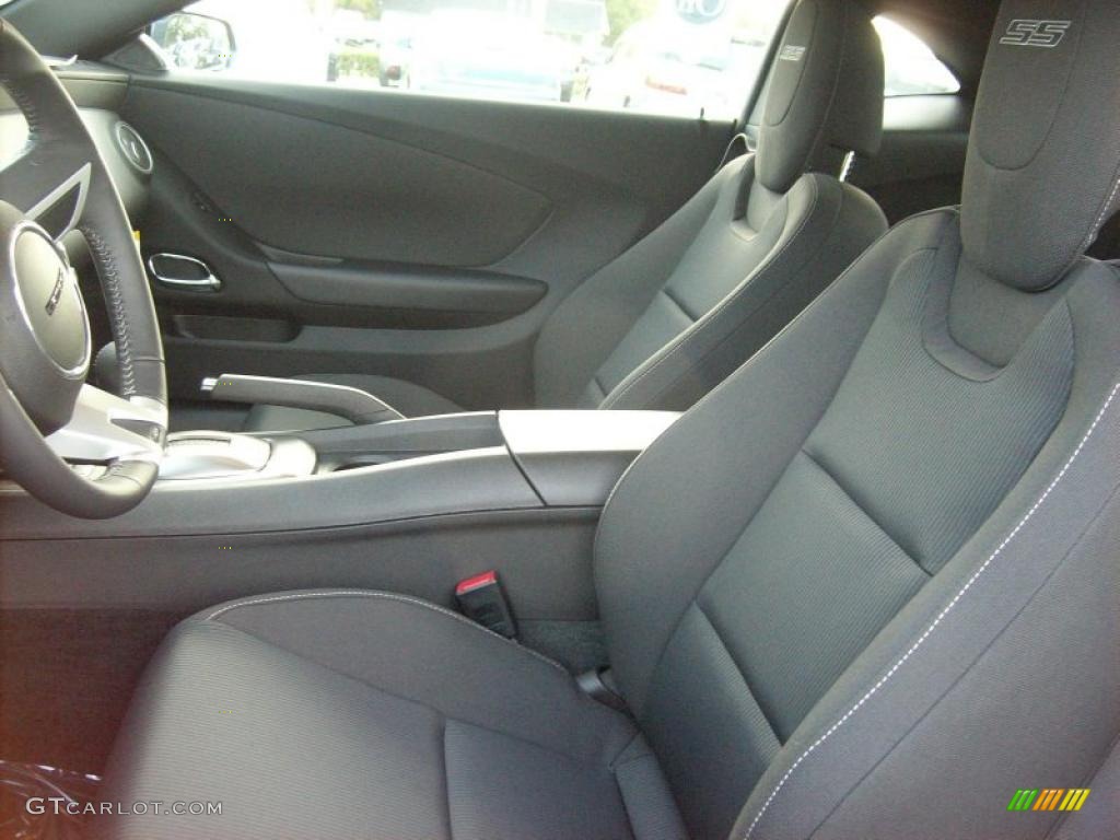 Black Interior 2011 Chevrolet Camaro SS/RS Coupe Photo #47875460
