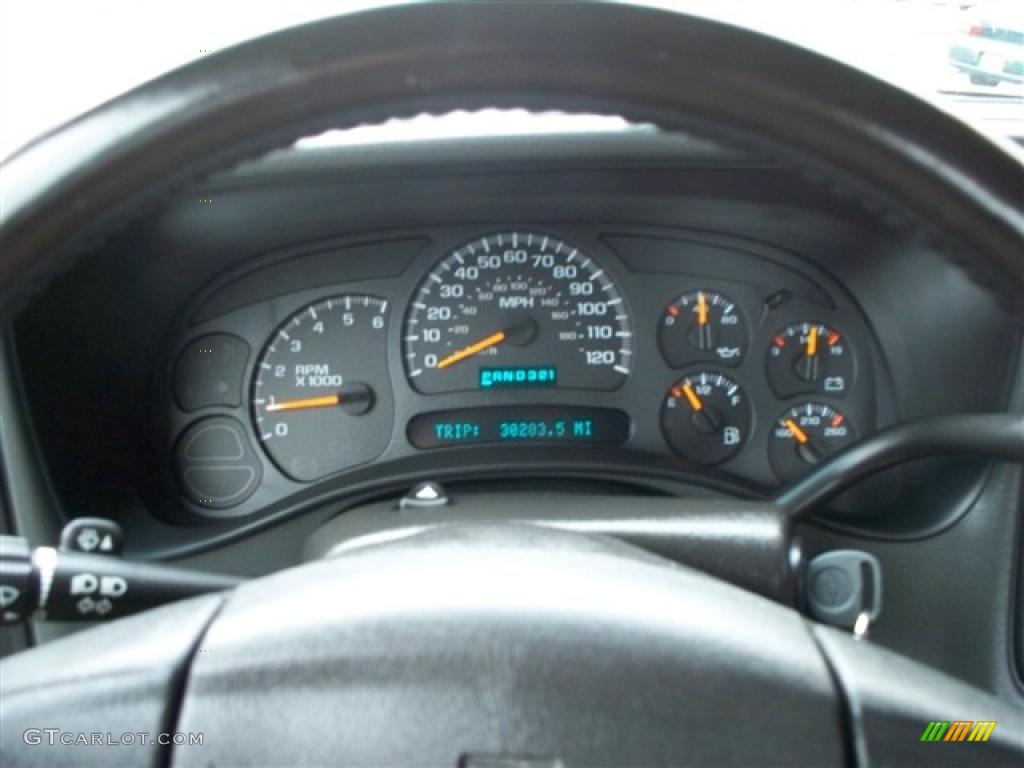 2005 Silverado 1500 LS Extended Cab 4x4 - Dark Gray Metallic / Dark Charcoal photo #14