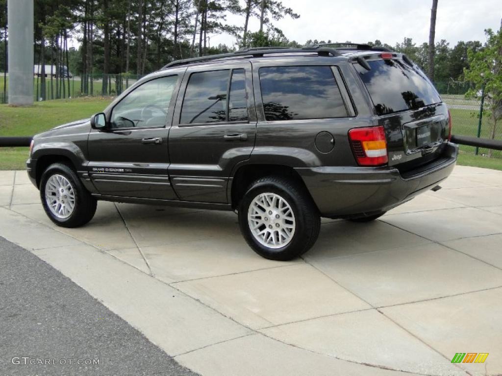 2004 Grand Cherokee Limited - Graphite Metallic / Taupe photo #6