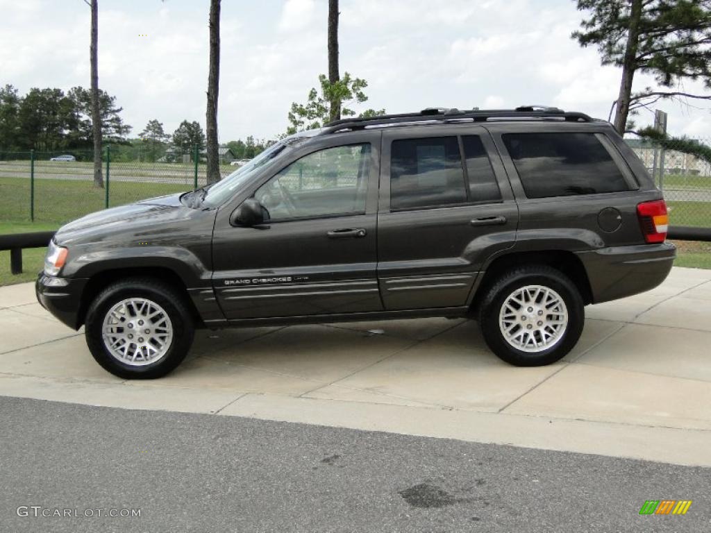 2004 Grand Cherokee Limited - Graphite Metallic / Taupe photo #7