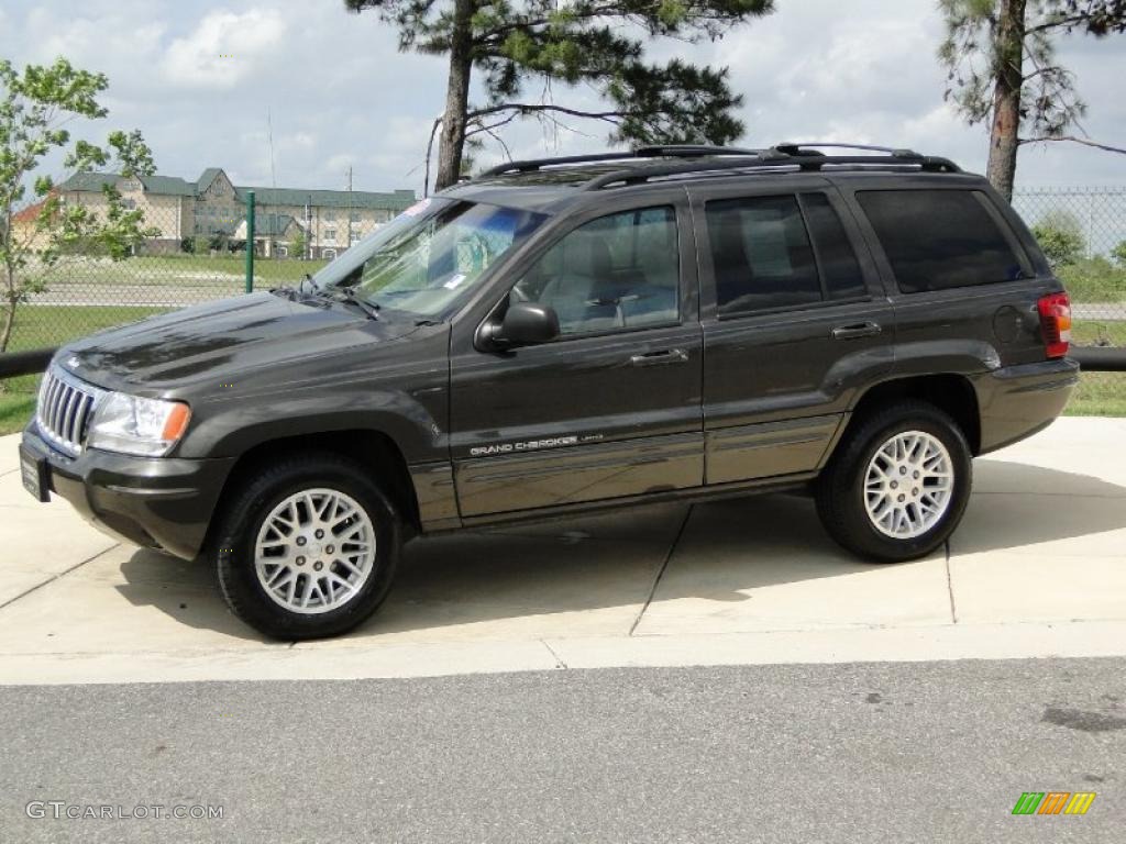 2004 Grand Cherokee Limited - Graphite Metallic / Taupe photo #9