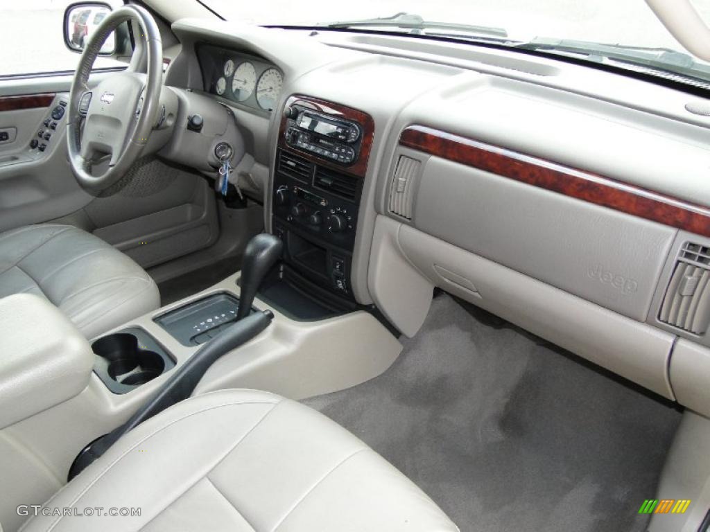 2004 Grand Cherokee Limited - Graphite Metallic / Taupe photo #24